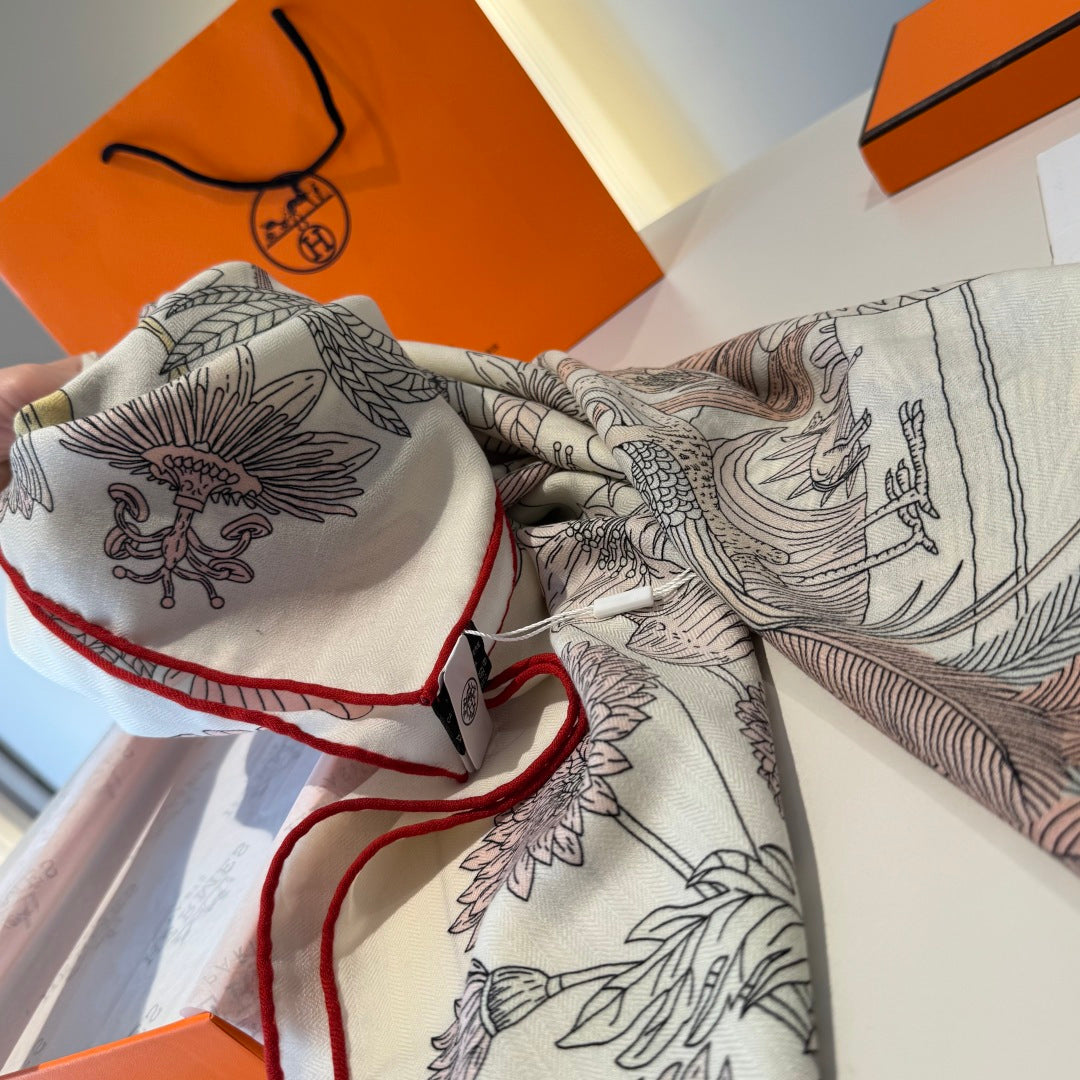 beige velvet handmade Shawl for women - alternate angle view 6