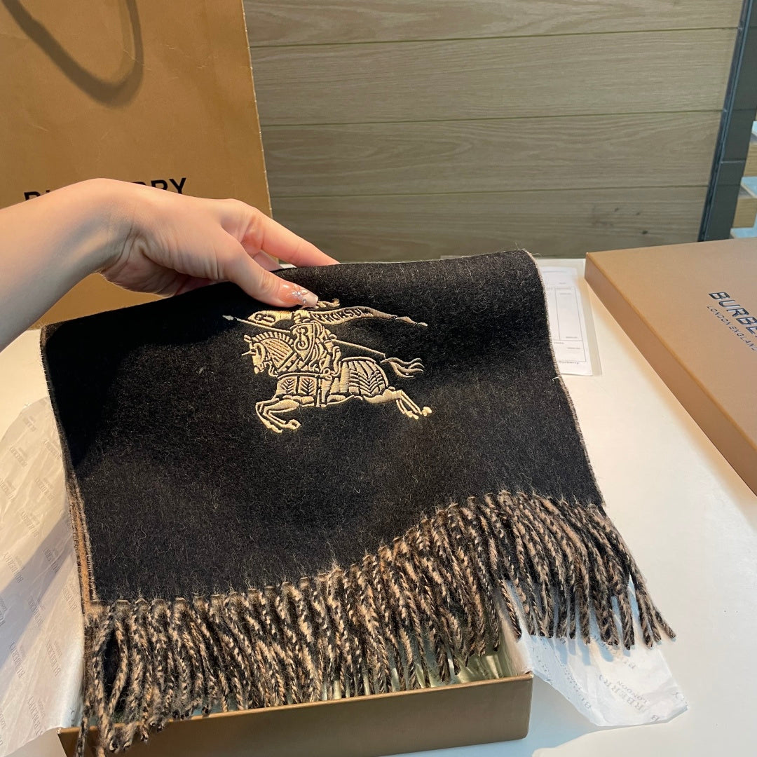 velvet stylish Scarf for men - alternate angle view 3