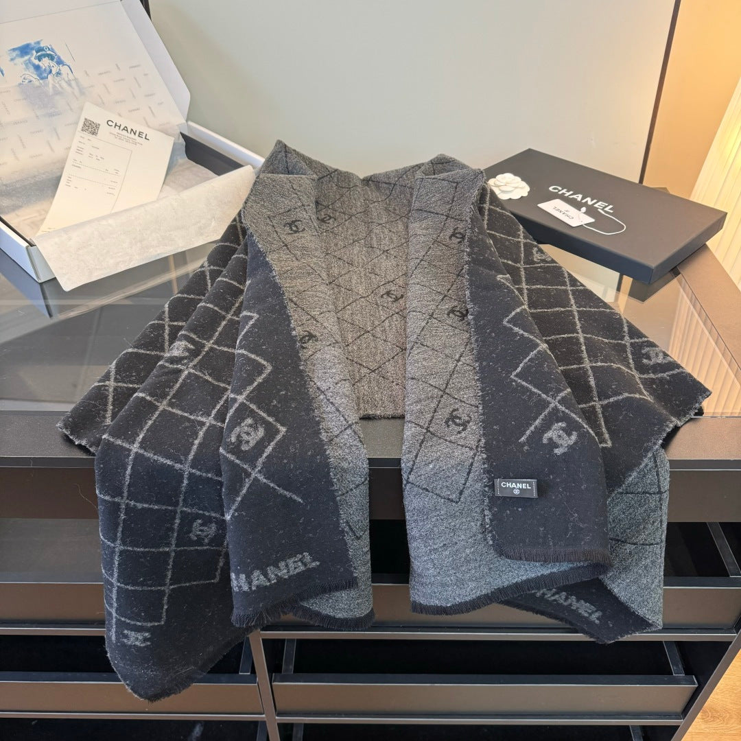 velvet luxury Scarf for women - alternate angle view 8