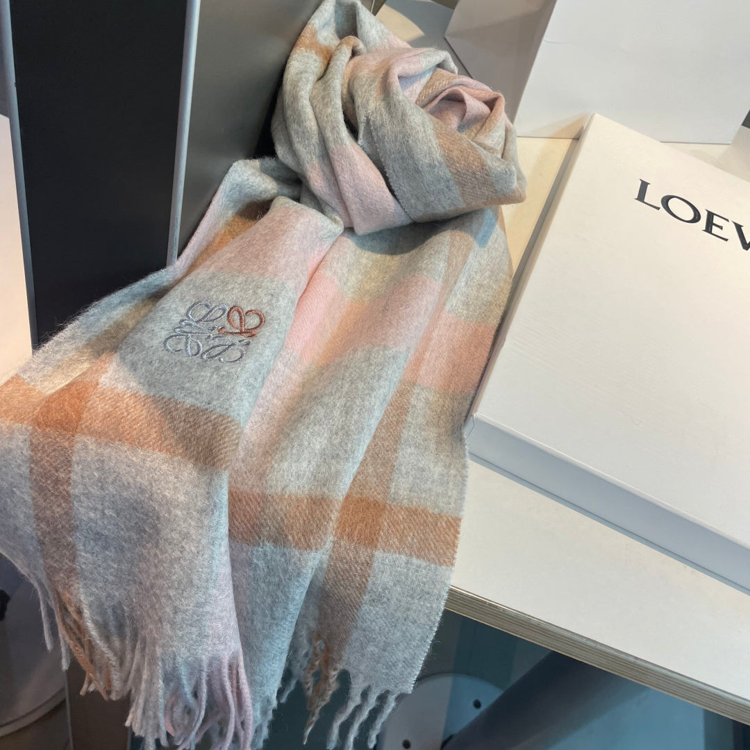 velvet elegant Scarf for unisex couple - alternate angle view 9
