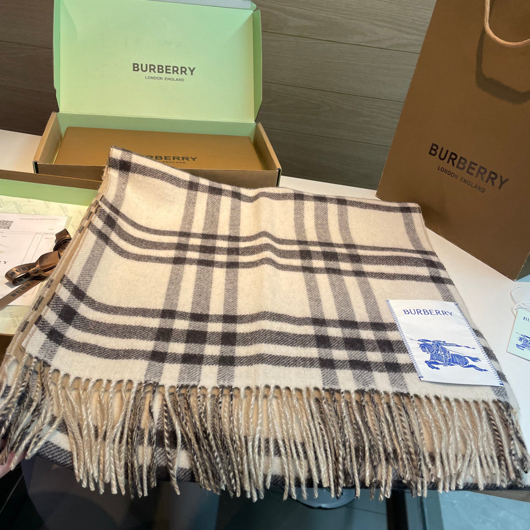 camel velvet tassel Shawl for men - alternate angle view 6