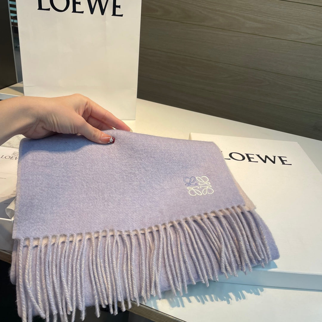 velvet elegant Scarf for unisex couple - alternate angle view 2