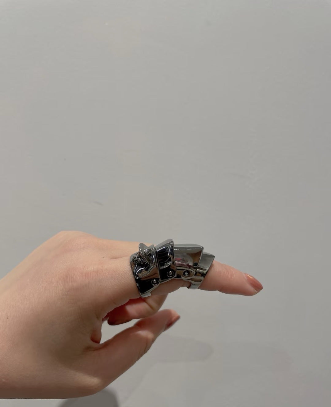 minimalist fashion accessory for women - alternate angle view 7