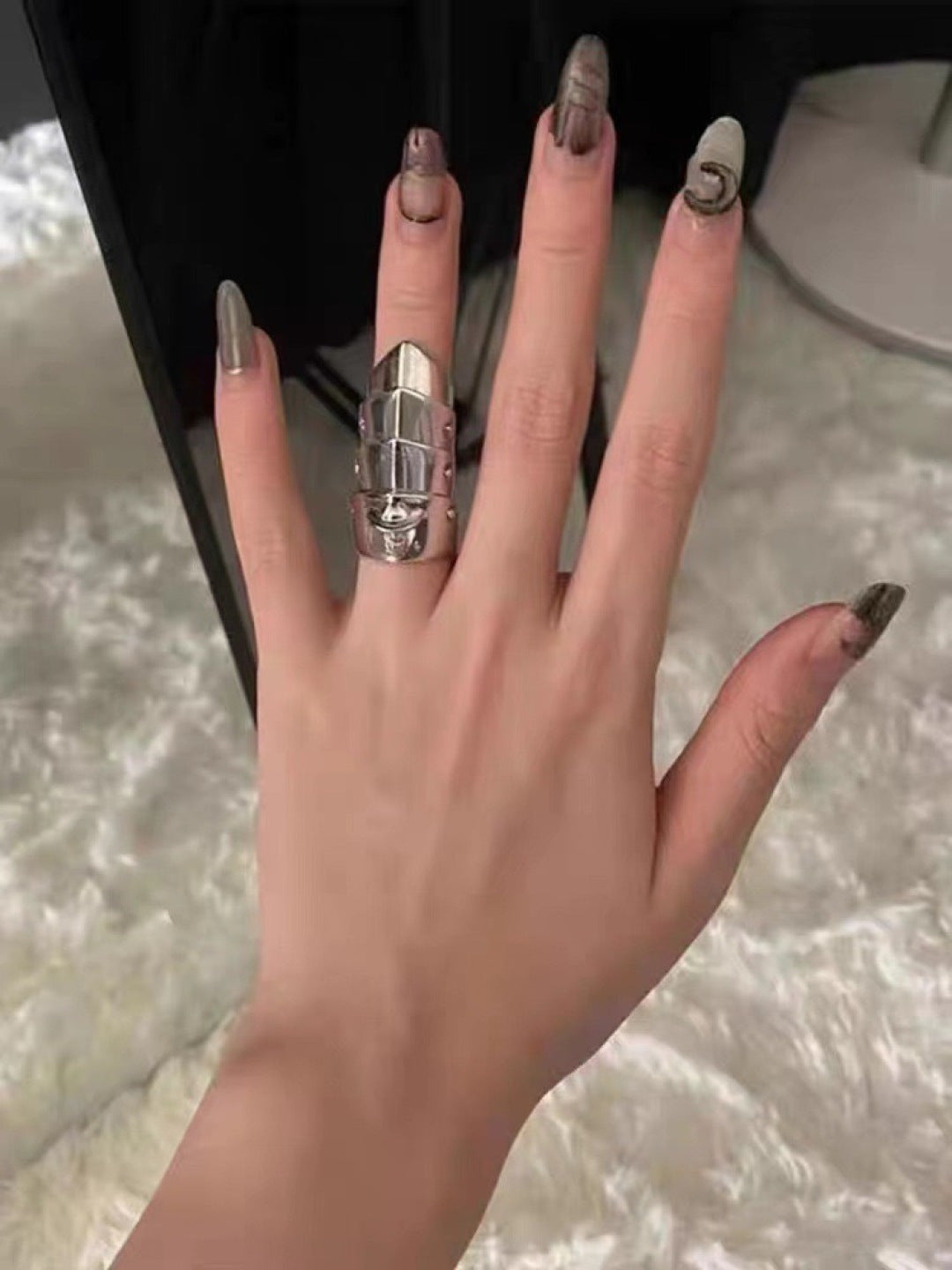 minimalist fashion accessory for women - alternate angle view 3