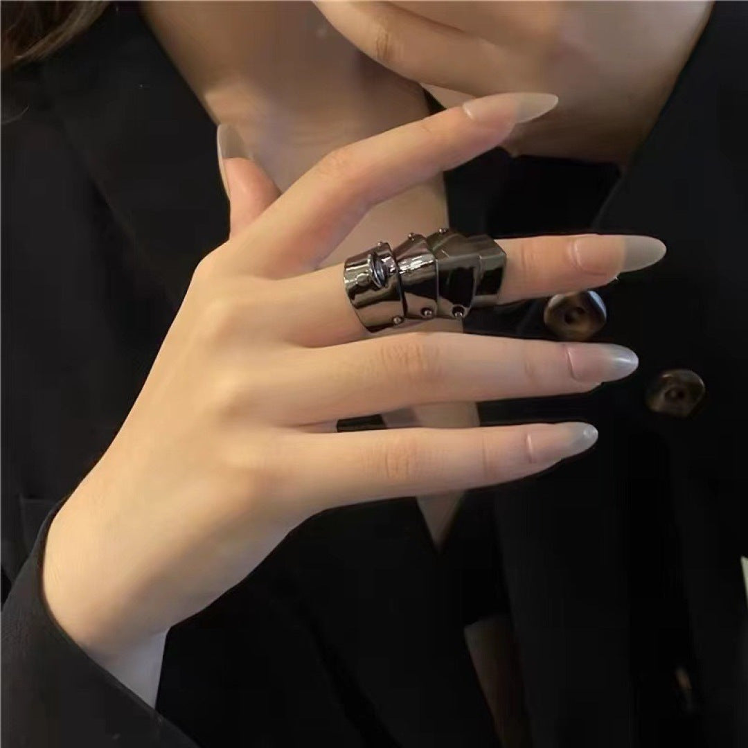 minimalist fashion accessory for women - alternate angle view 2