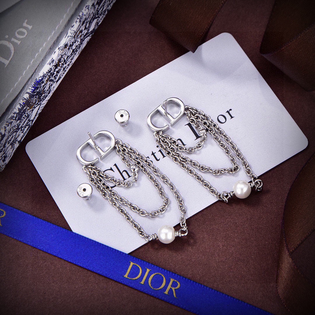 gold metal letter Drop Earrings for women - alternate angle view 5