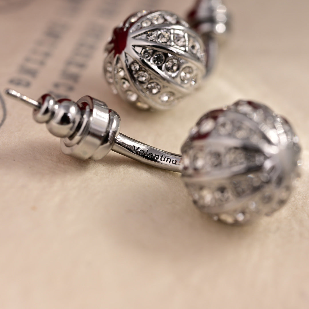 minimalist Drop Earrings for women - alternate angle view 5