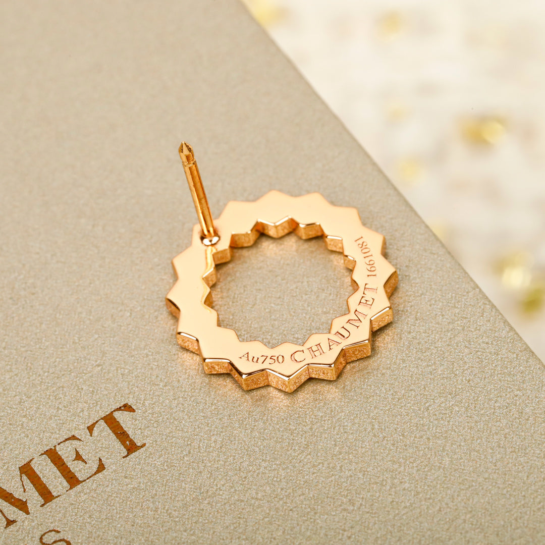 rose gold 925 sterling silver floral Ring for women - alternate angle view 5