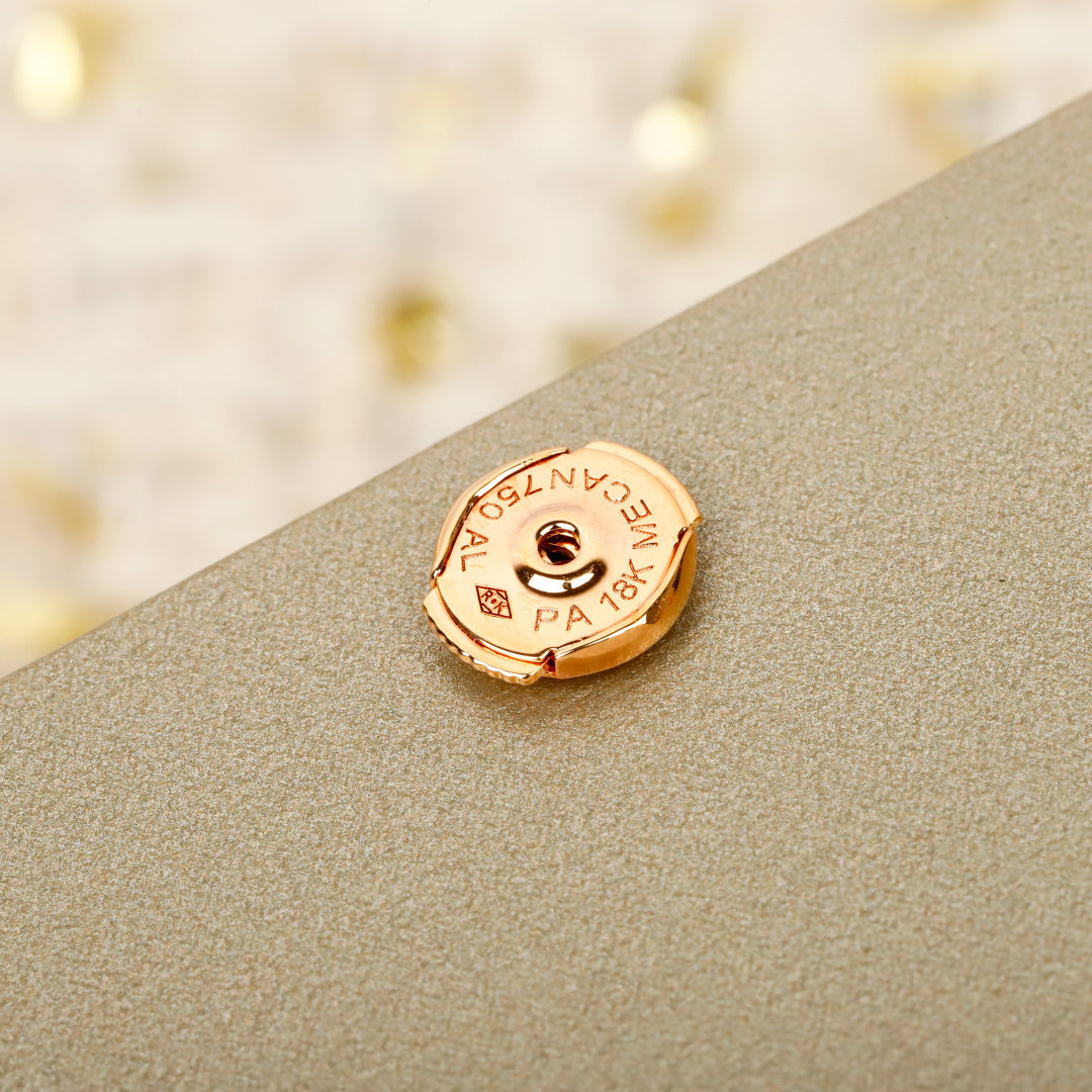 rose gold 925 sterling silver floral Ring for women - alternate angle view 6