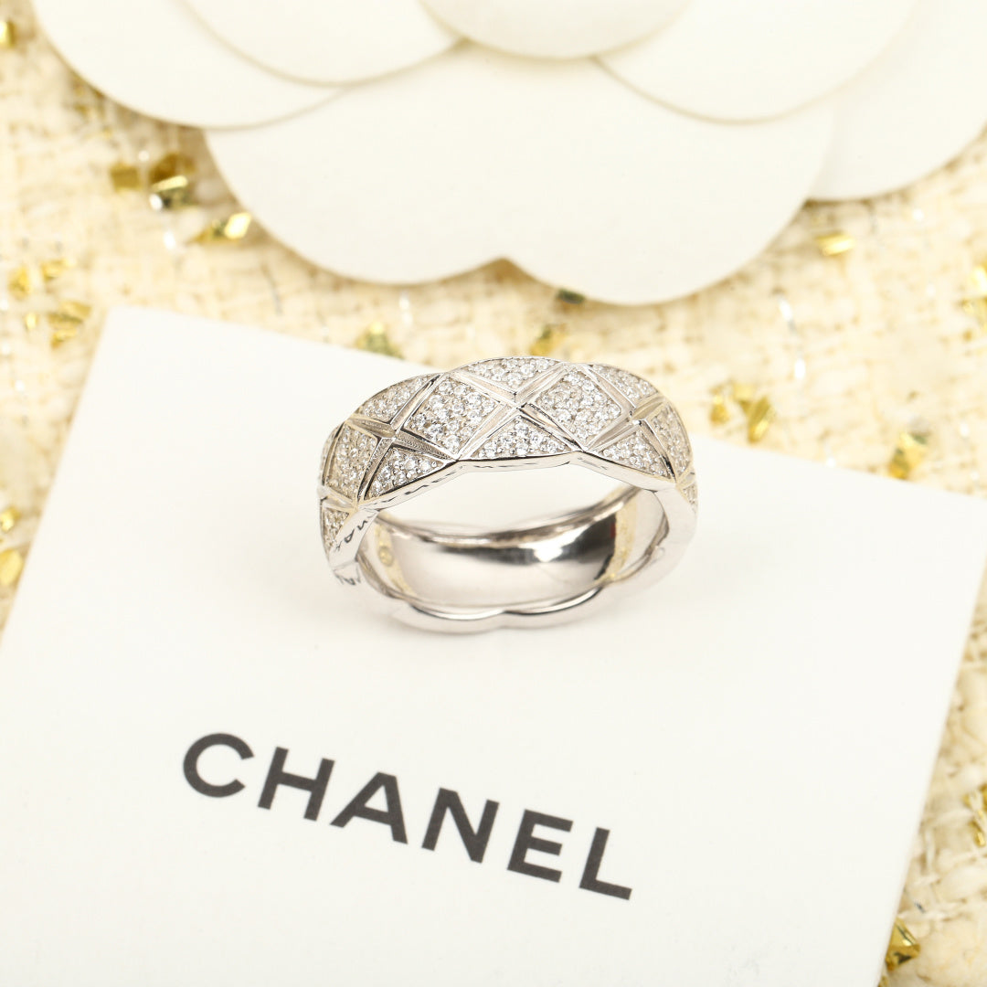 rose gold 925 sterling silver rose Ring for men - product detail view