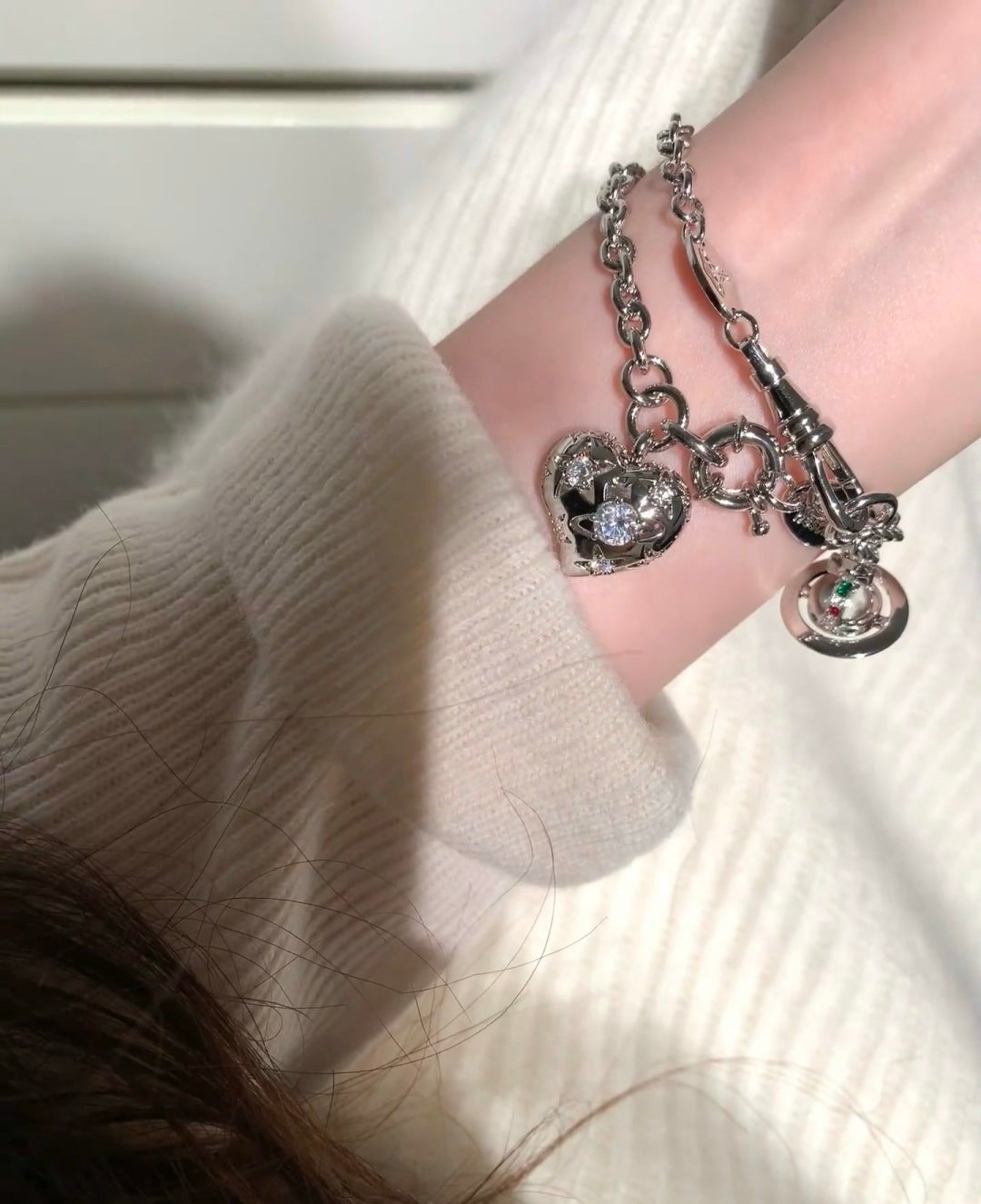 minimalist fashion accessory for women - alternate angle view 5