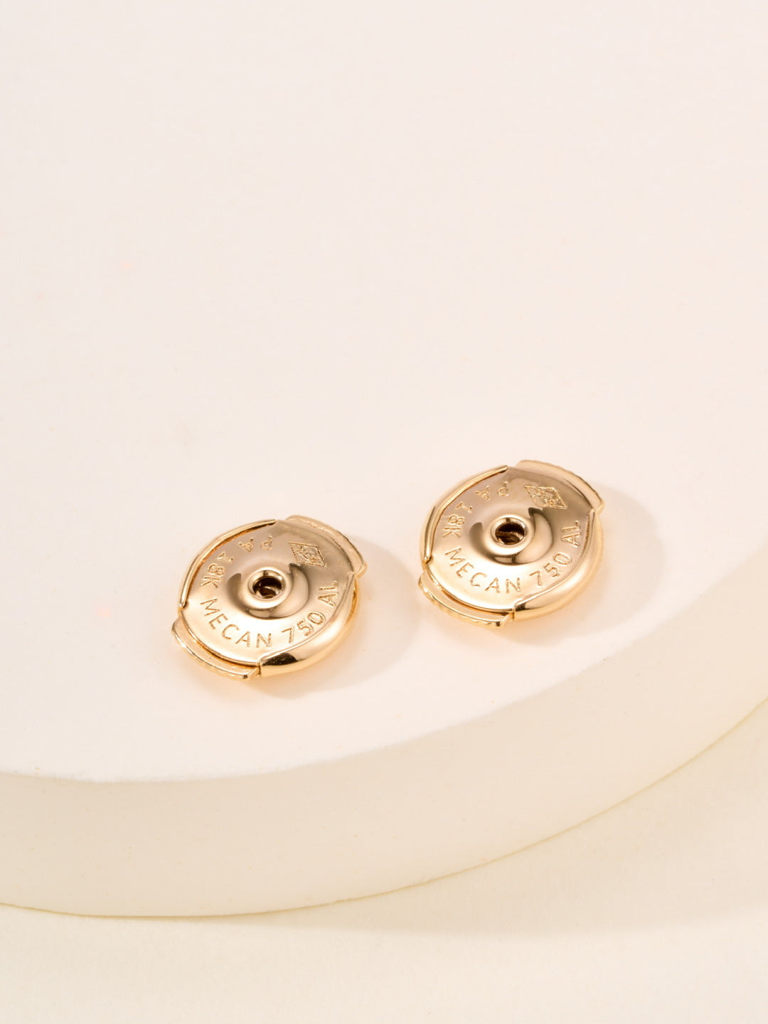 gold crystal Drop Earrings for women - alternate angle view 7