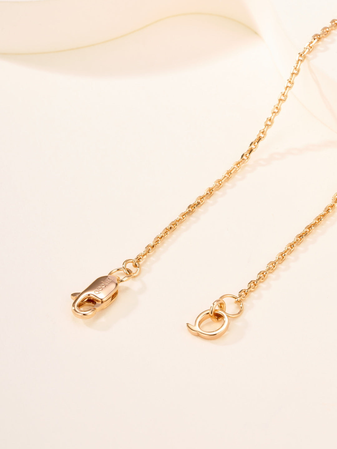 gold crystal Necklace for women - alternate angle view 10