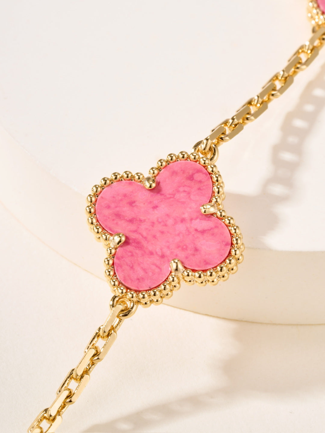 stone floral Bracelet for women - alternate angle view 8