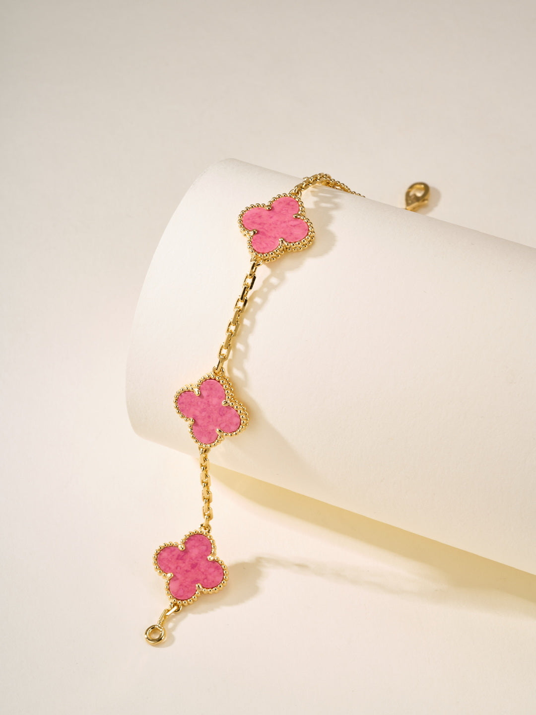stone floral Bracelet for women - alternate angle view 5