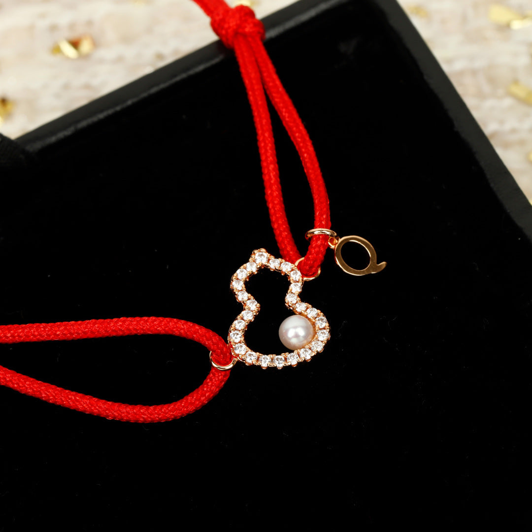 rose gold 925 sterling silver rose Bracelet for women - alternate angle view 6