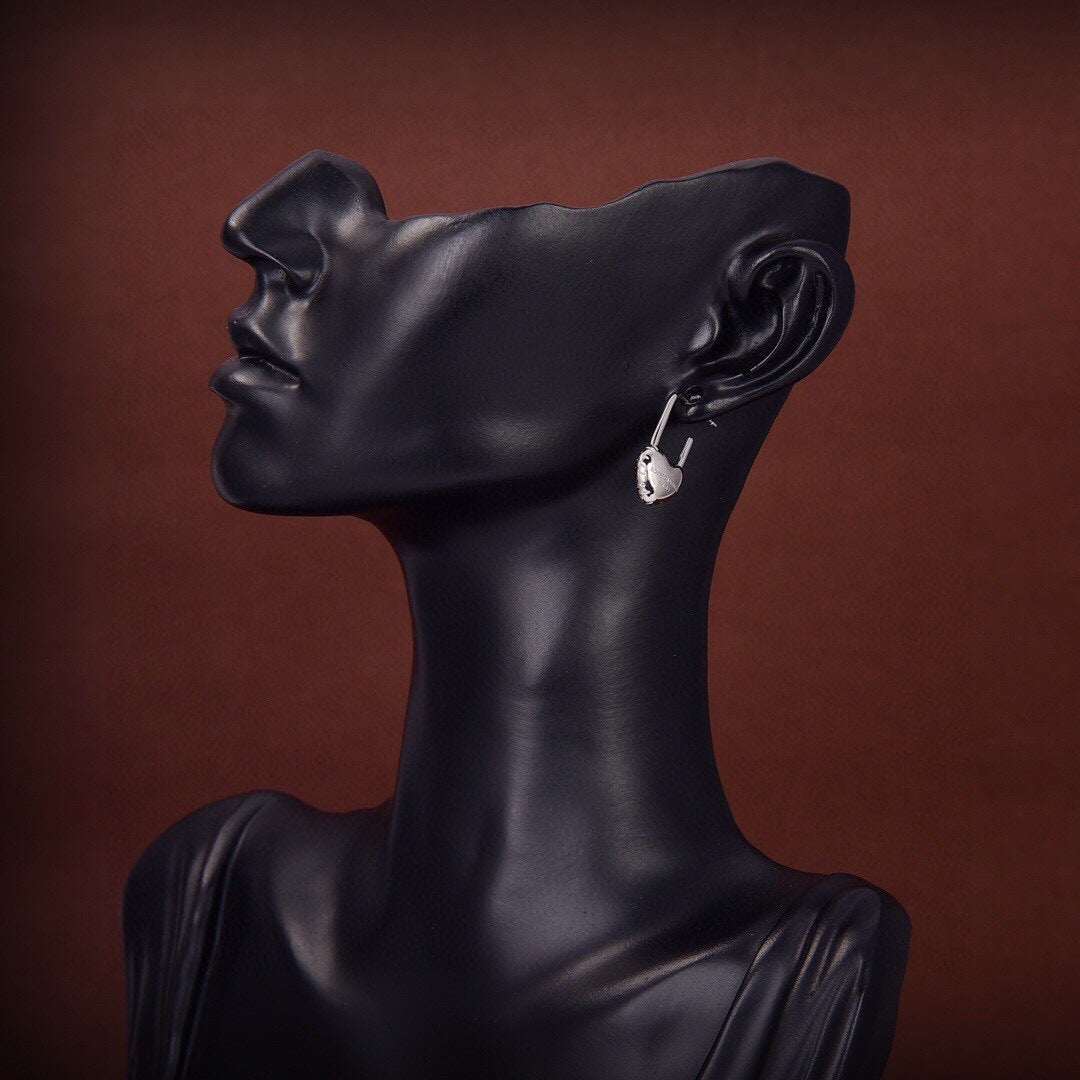 unique Drop Earrings for women - alternate angle view 4