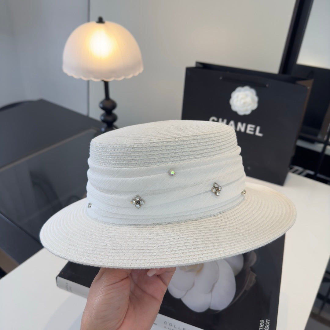 luxury Fedora Hat for women - alternate angle view 2