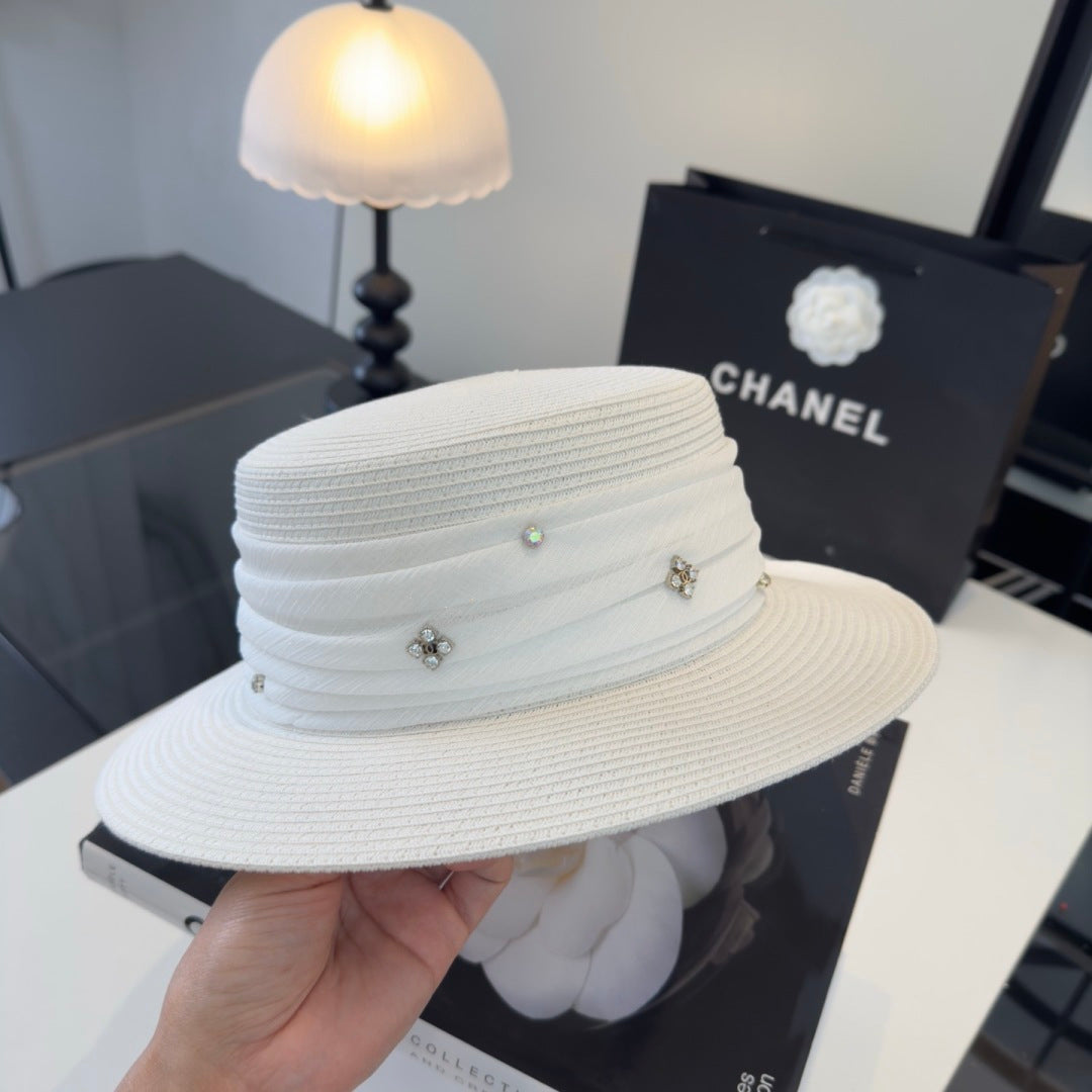 luxury Fedora Hat for women - alternate angle view 5