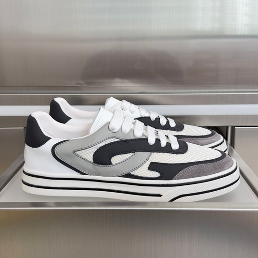 Dolce & Gabbana DG Sailing Casual Sneakers with Leather & Mesh Upper