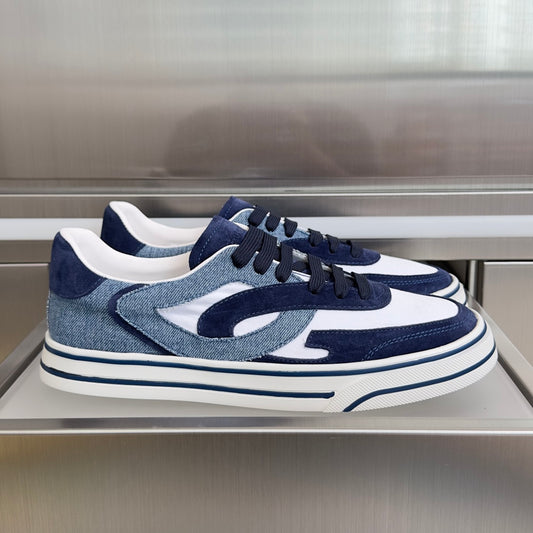 Dolce & Gabbana DG Sailing Casual Sneakers with Leather & Mesh Upper