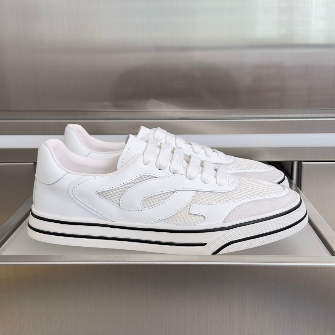 Dolce & Gabbana DG Sailing Casual Sneakers with Leather & Mesh Upper