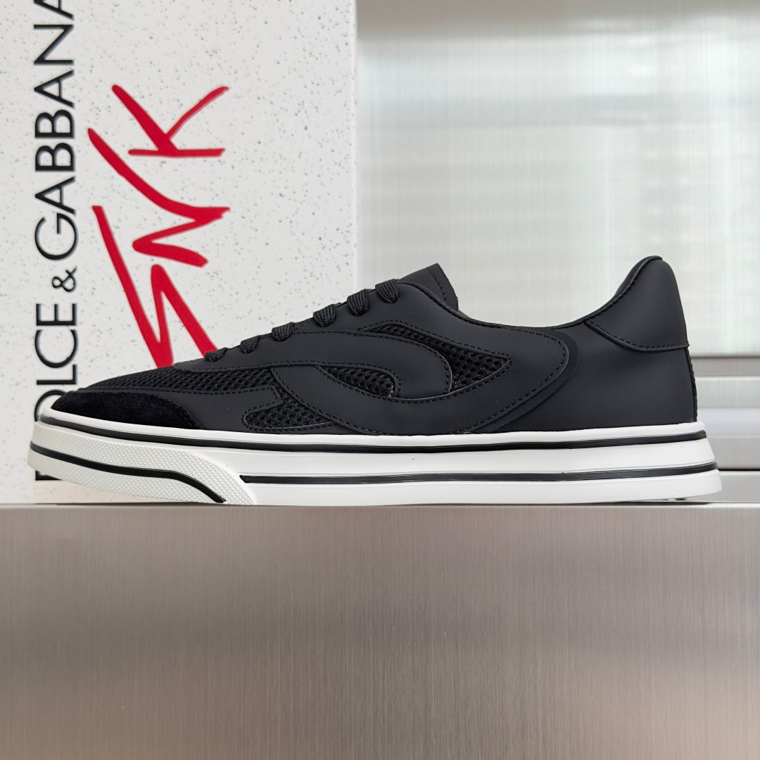 Dolce & Gabbana DG Sailing Casual Sneakers with Leather & Mesh Upper