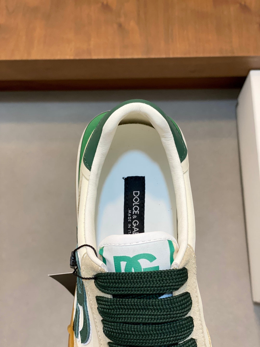 Dolce & Gabbana DG Premium Men's Mixed-Material Casual Sneakers