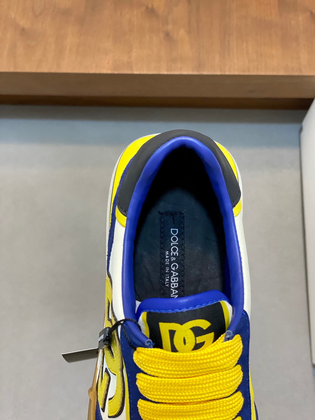 Dolce & Gabbana DG Premium Men's Mixed-Material Casual Sneakers