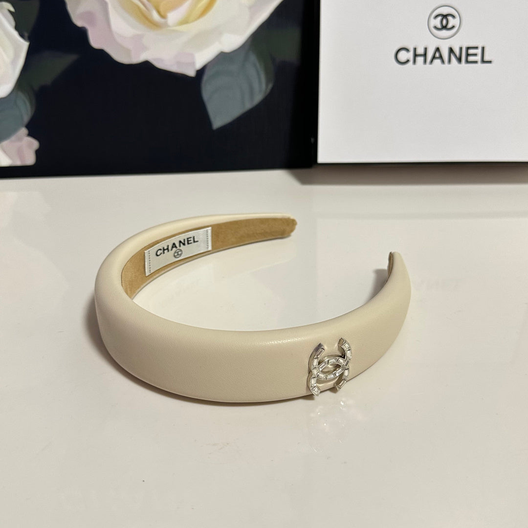 genuine leather dreamy Hair Band for women - alternate angle view 3