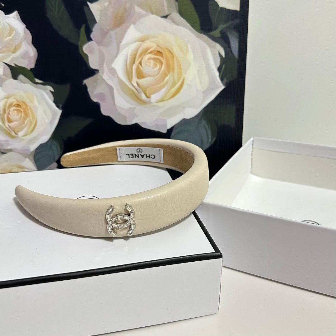 genuine leather dreamy Hair Band for women - alternate angle view 8