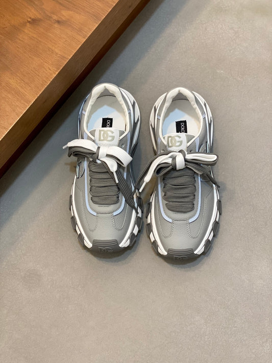 Dolce & Gabbana DG Cushion Mixed-Material Casual Sneakers