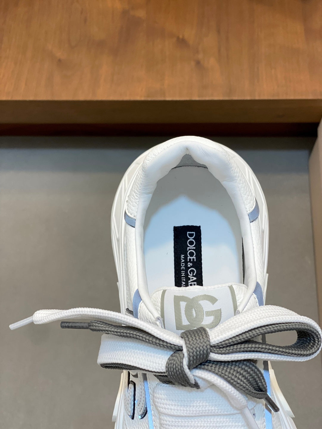 Dolce & Gabbana DG Cushion Mixed-Material Casual Sneakers