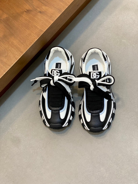 Dolce & Gabbana DG Cushion Mixed-Material Casual Sneakers