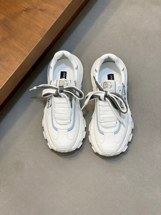 Dolce & Gabbana DG Cushion Mixed-Material Casual Sneakers