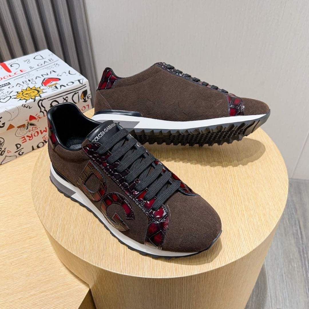 Dolce & Gabbana DG Classic Calfskin Casual Shoes