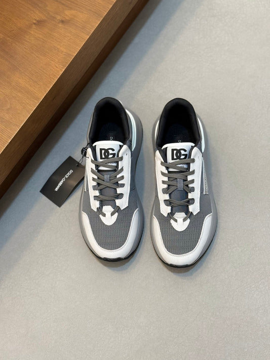 Dolce & Gabbana DG Premium Men's Mixed-Material Casual Sneakers