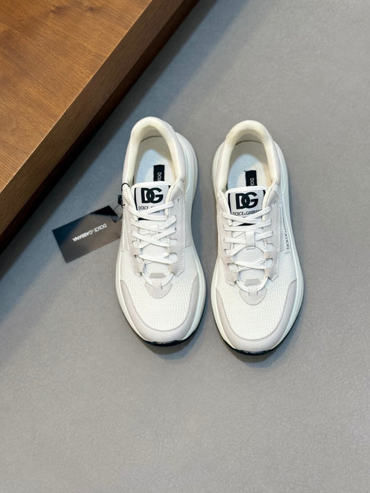 Dolce & Gabbana DG Premium Men's Mixed-Material Casual Sneakers