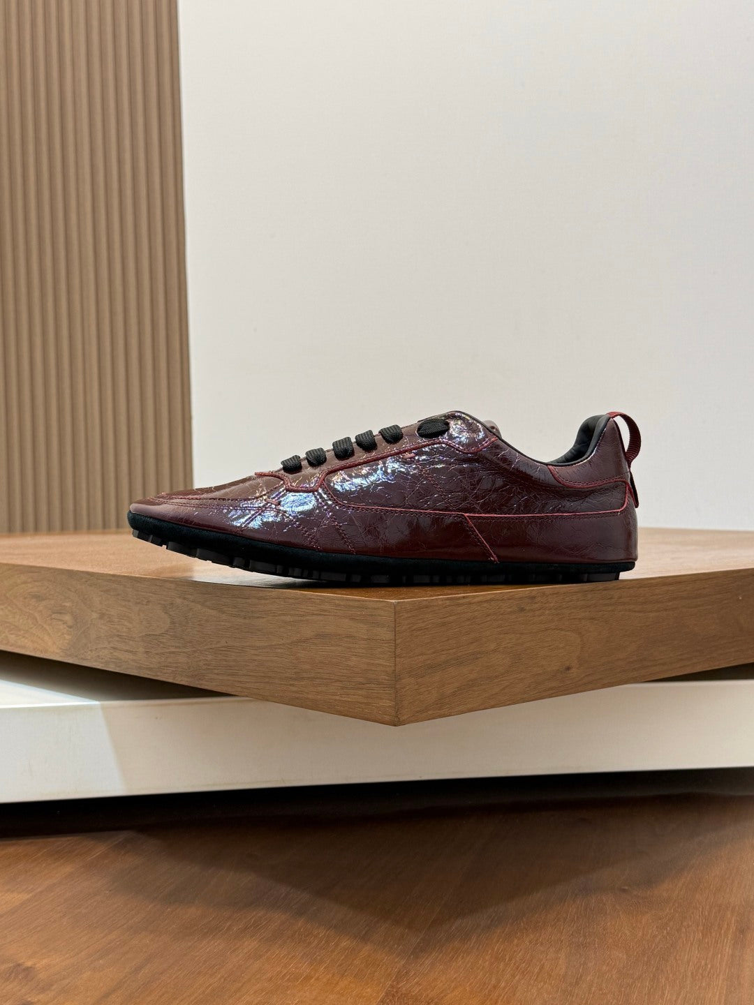 Dolce & Gabbana DG Men's Calfskin & Satin Casual Sneakers