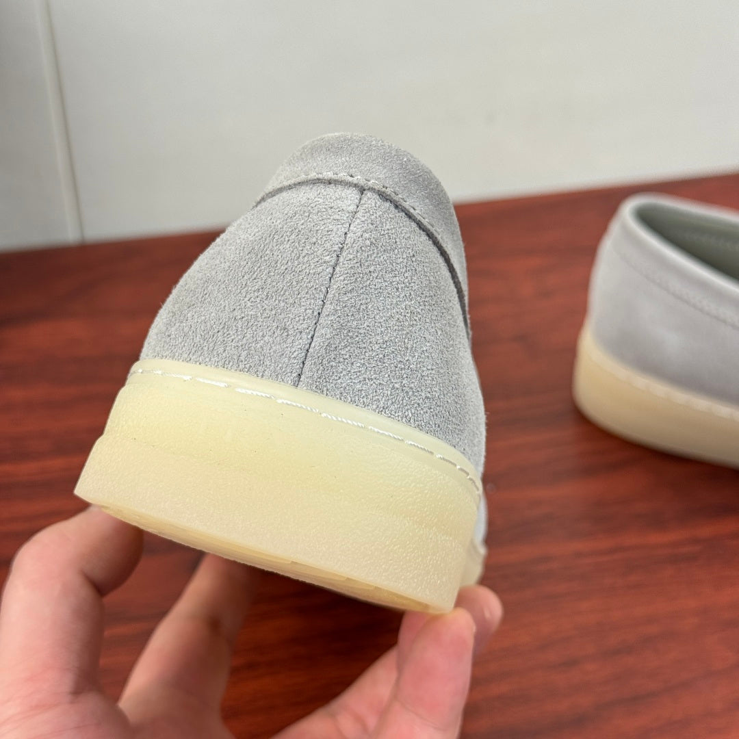 Prada Men's Suede Penny Loafers