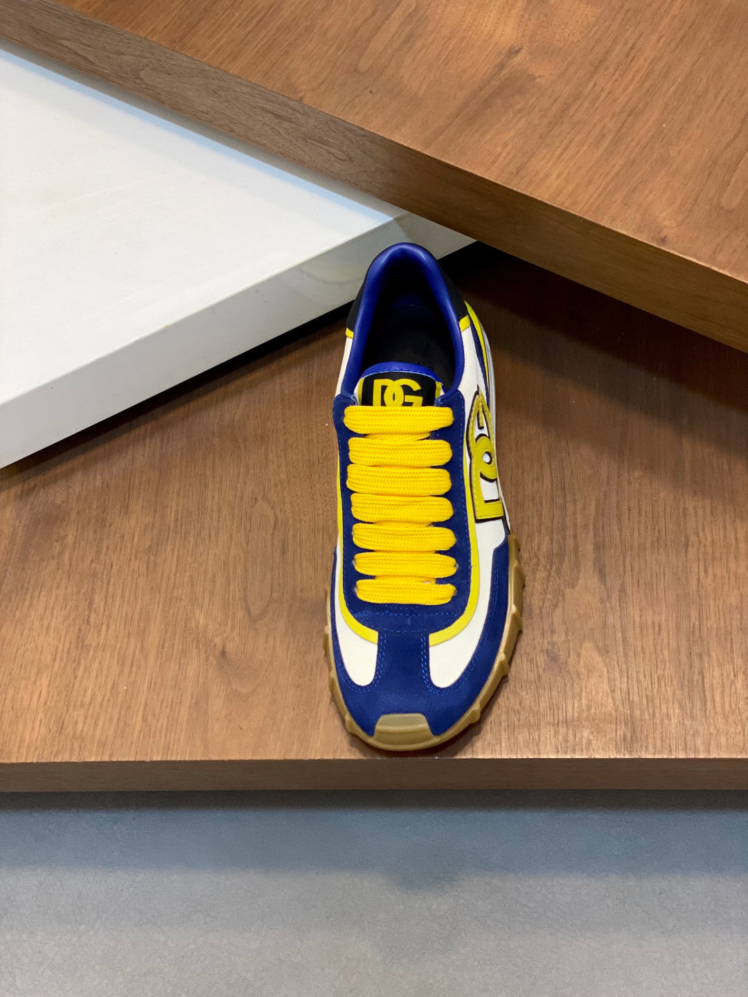 Dolce & Gabbana DG Premium Men's Mixed-Material Casual Sneakers