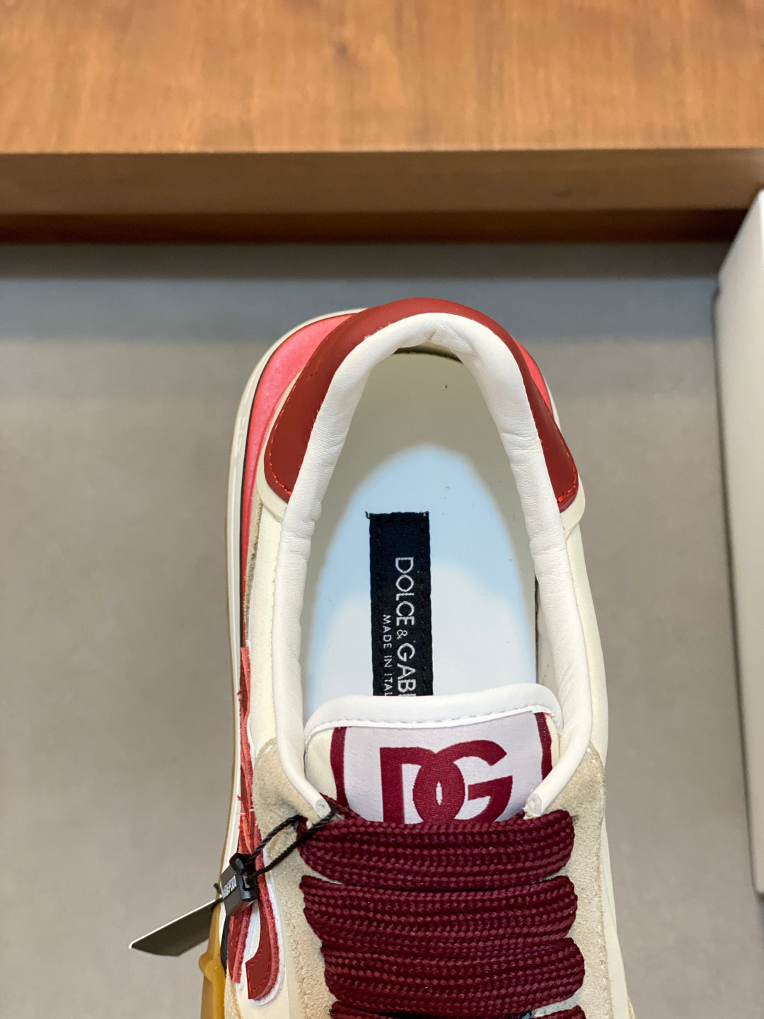 Dolce & Gabbana DG Premium Men's Mixed-Material Casual Sneakers