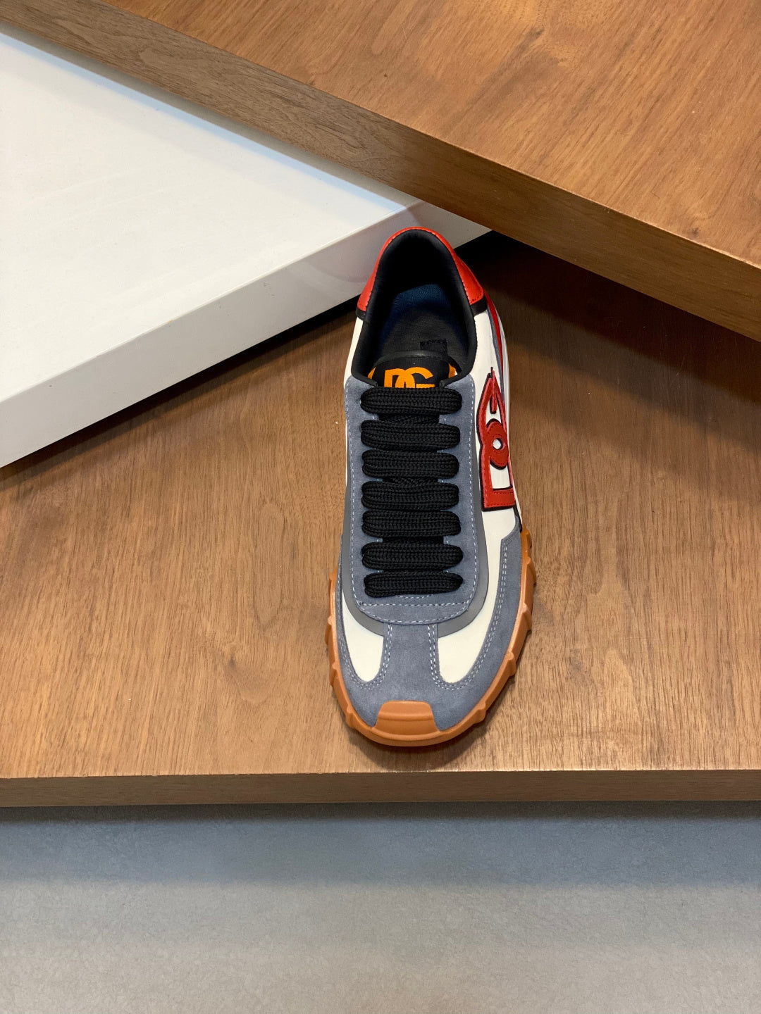 Dolce & Gabbana DG Premium Men's Mixed-Material Casual Sneakers