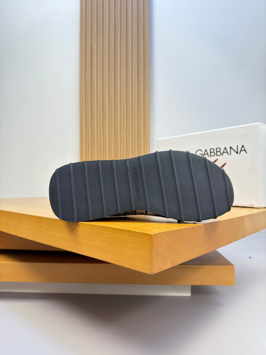 Dolce & Gabbana DG Logo Casual Sneakers in Nappa Calfskin