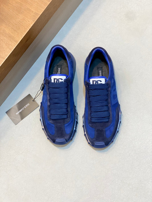Dolce & Gabbana DG Premium Men's Mixed-Material Casual Sneakers