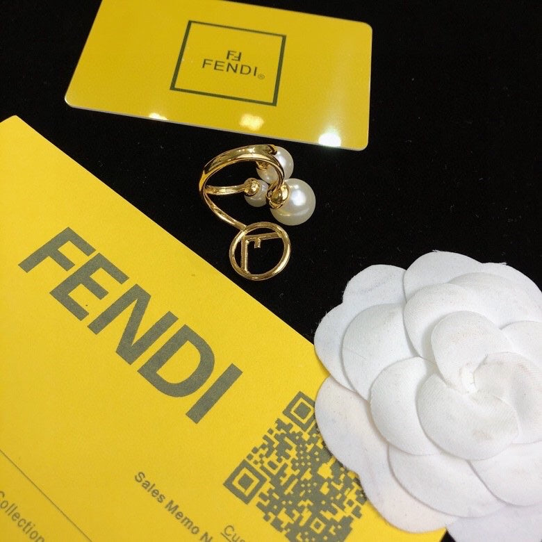 yellow brass heart Ring for women - alternate angle view 7