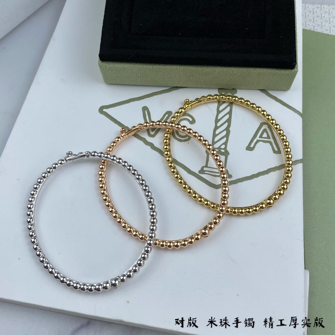 tricolor versatile Bangle for women - alternate angle view 5