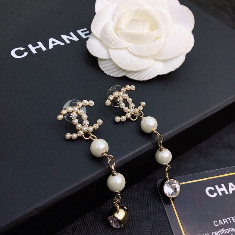 elegant Stud Earrings for women - alternate angle view 3