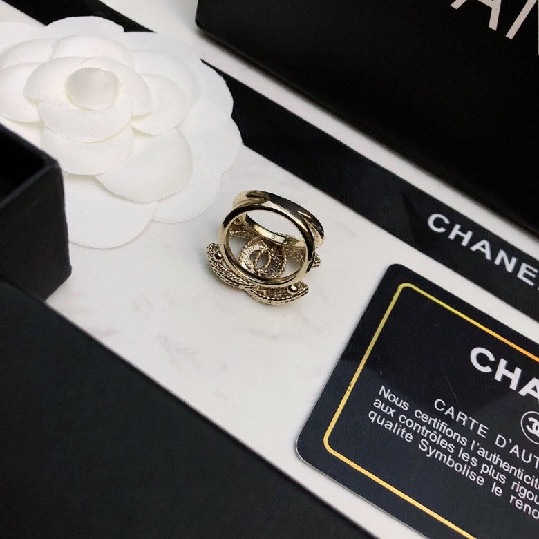 double c Ring for women - alternate angle view 2