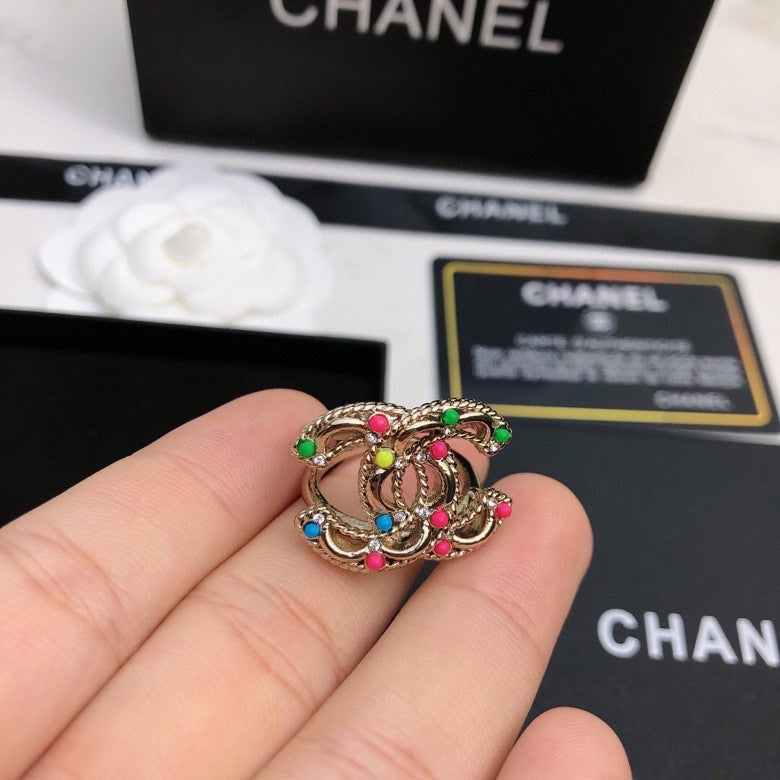 double c Ring for women - alternate angle view 4